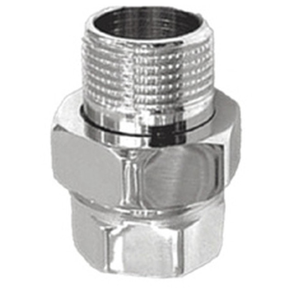 Соединитель VIEIR прямой, разъемный (американка) ВН 3/4" хром HJX44