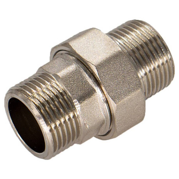 Соединитель CTM с накид. гайкой прямой ш/ш 1/2"