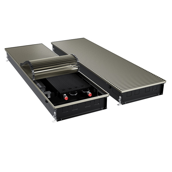 Конвектор внутрипольный Royal Thermo ATRIUM TURBO-110/400/2000-DG-U-LB