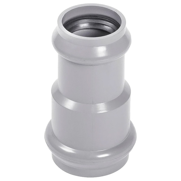 Патрубок для ливневой (напорной) канализации ХЕМКОР 2181104 НПВХ (PVC-U) перех. двухрастр. 315/225