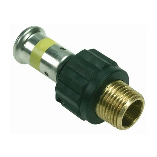 Муфта HENCO НР ПВДФ пресс (газ), 20x1/2"