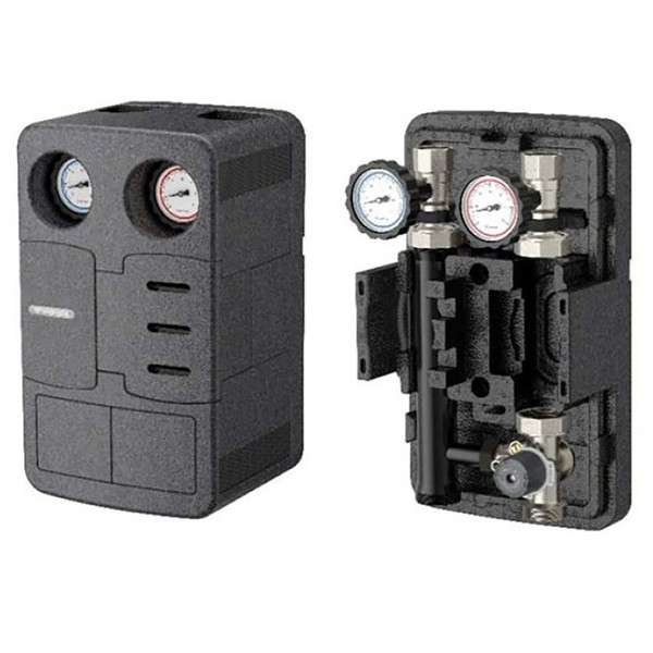 Группа насосная Varmega V-Flow, 3-ход. клапан, DN25, б/насоса, привода, нерж.сталь, VMPG12-250000