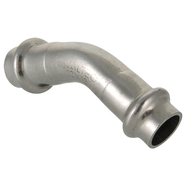 Угольник 45 из нержавеющей стали 22 внутренний-внутренний Valtec, (VTi.959) (уп. 5 шт)