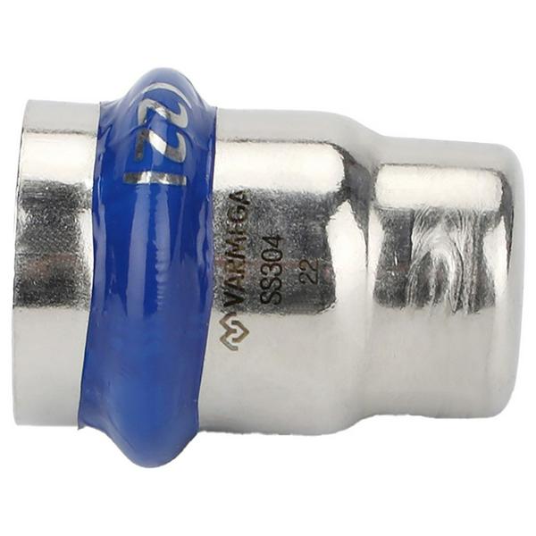 Заглушка VARMEGA раструбная Inox Press 22
