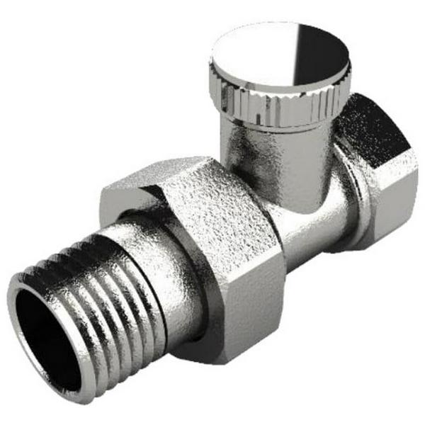 Клапан запорный прямой 1/2" (KZ01)(Прадо)