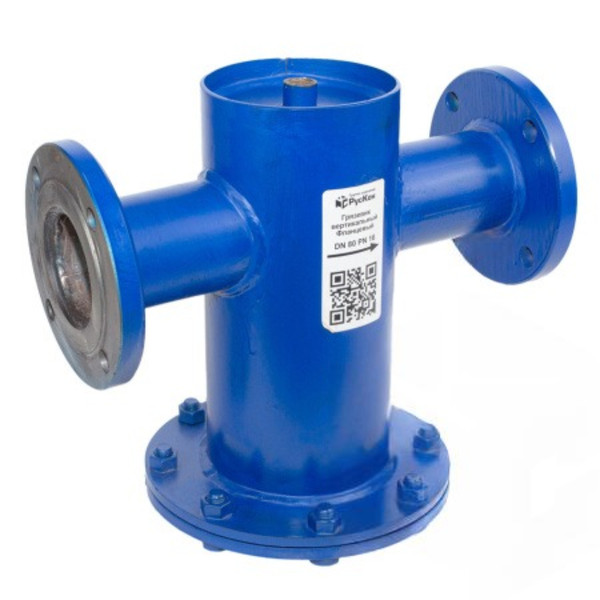 Грязевик вертикальный сталь Ду50 Ру16 фланец