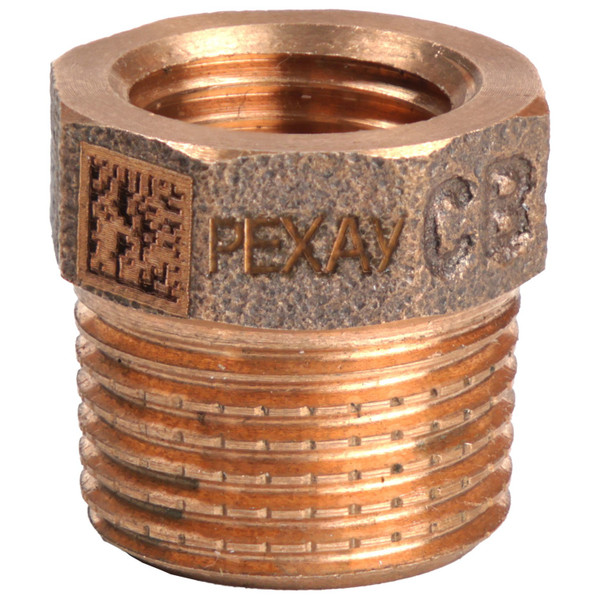 Футорка бронзовая РЕХАУ AURLINE редукционная R3/8" x Rp1/4", RX+