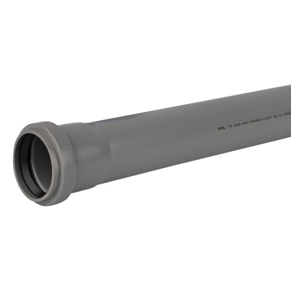 Труба VDL канализационная внутренняя 40х1,8х2000 (60)