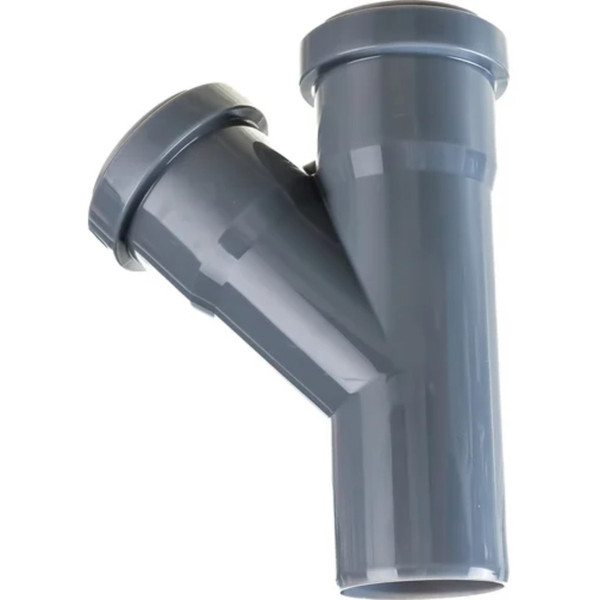 Тройник Политэк Пайп 50х50/45гр. ВК (50)