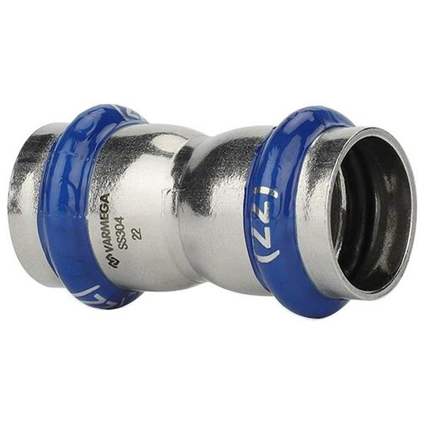 Муфта VARMEGA двухраструбная Inox Press 18x18