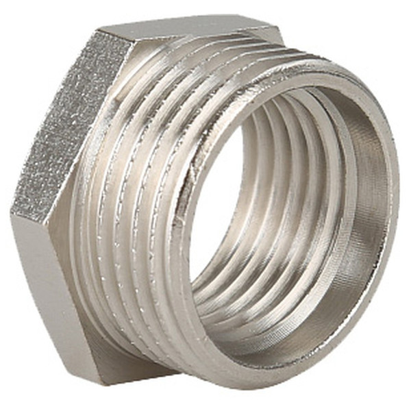 Футорка Gappo НР-ВР никелированная 1/2" х 1/4"