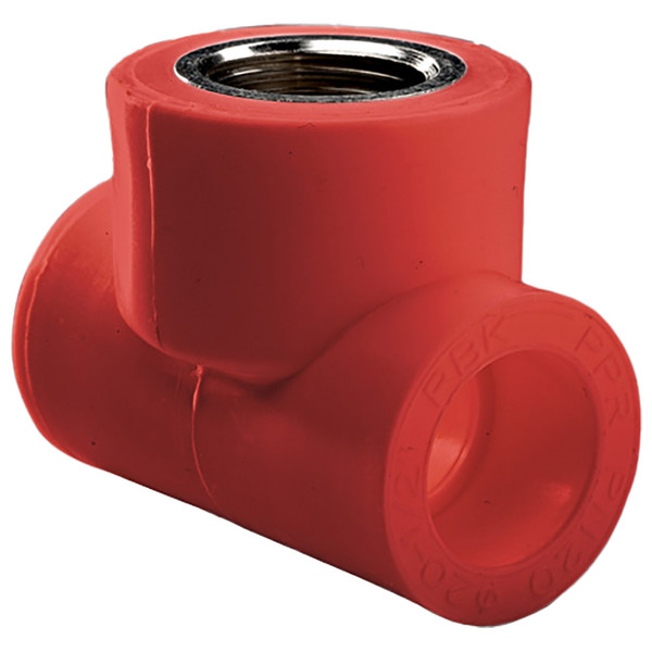 Тройник комбинир. ПП AntiFire D32х1/2"х32 ВР Red 051179