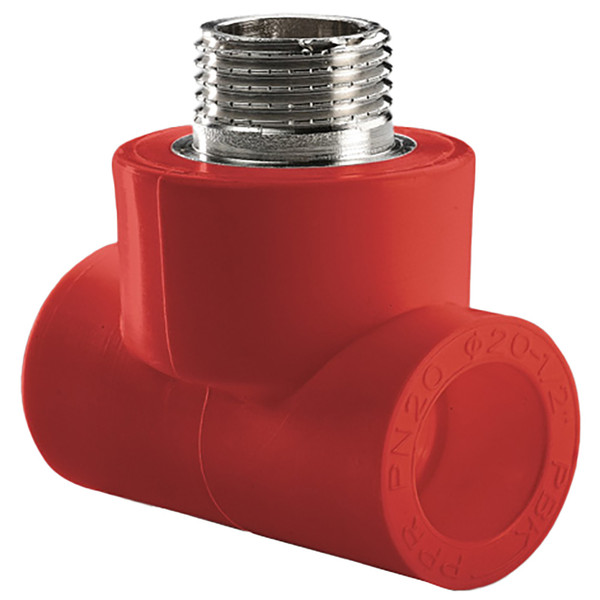 Тройник комбинир. ПП AntiFire D32х1/2"х32 НР Red 051069