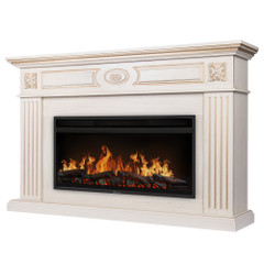 Изображение товара Портал Firelight Siena 42, слоновая кость с золотой патиной