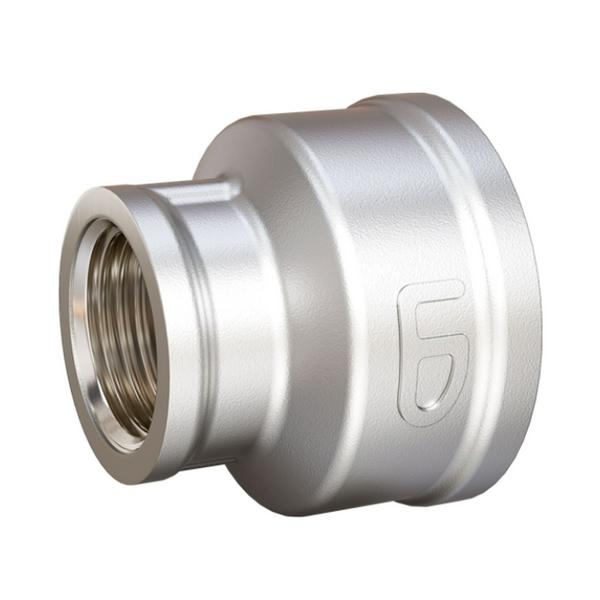 Муфта переходная LD Pride DN50х32 латунь никель с биркой