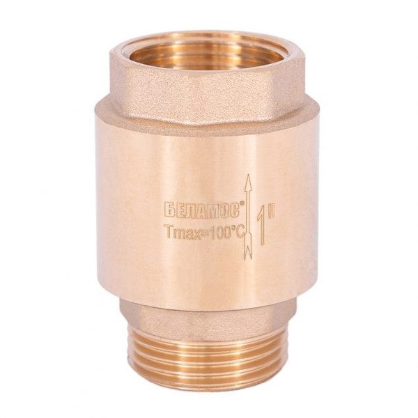 Клапан обратный BELAMOS FV-D 3/4" латунь / внеш резьба