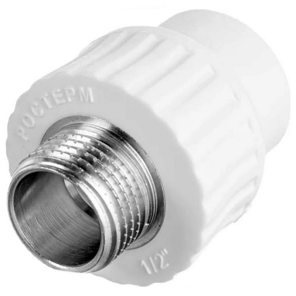 Муфта РОСТерм PPR комбинированная D20х3/4 НР