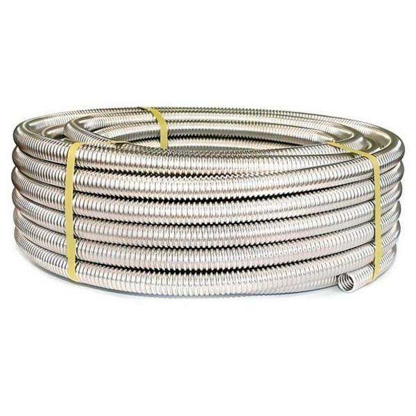 Труба VIEIR гофрированная из нерж. стали d15, (100)