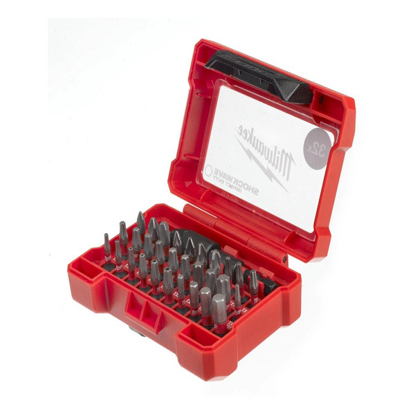 Набор бит Milwaukee SHOCKWAVE 32ед. в пласт. кейсе (PH/PZ/TX/TX BO) GEN 3