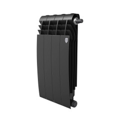 Изображение товара Радиатор биметаллический Royal Thermo BILINER B 500 Чёрный - 4 секц.