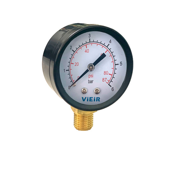 Манометр VIEIR радиальный 10 бар 1/4 YLA10 (100/1)
