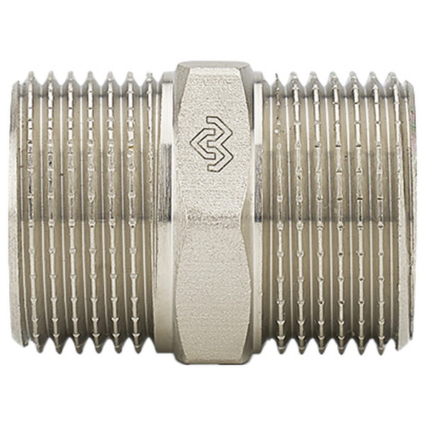 Ниппель Varmega удлиненный 3/4", никелированный