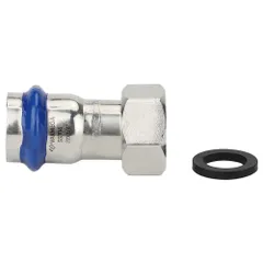 Изображение товара Муфта VARMEGA раструбная Inox Press с накидной гайкой 18x3/4"