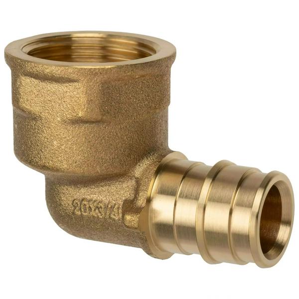 Угольник радиальный для труб из сшитого полиэтилена Usystems 16-Rp1/2"ВР, тип 1"70Ф