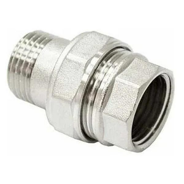 Соединение STI прямое 3/4" никелированный