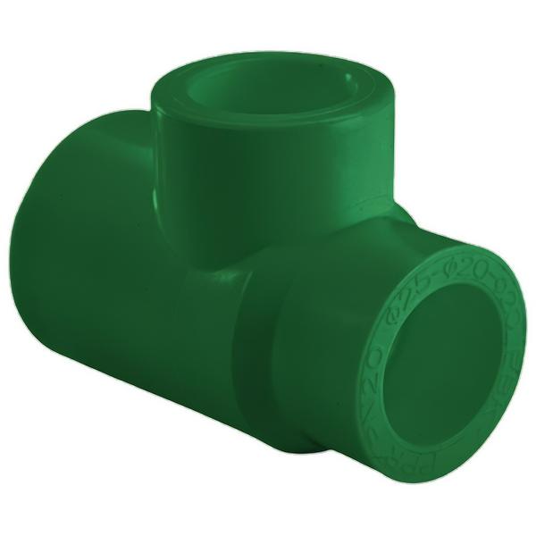 Тройник ПП AntiFire переходный D75х50х75 Green 033940