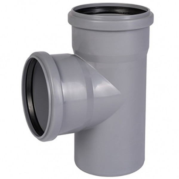 Тройник Ostendorf 32/32x87гр. HTEA Внутр.кан. PPS серый