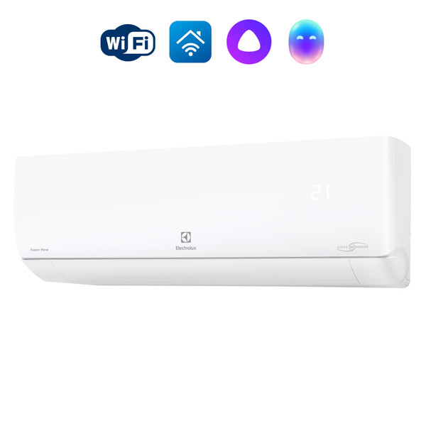 Сплит-система инверторного типа Electrolux Fusion Wave Super DC EACS/I-24HFW/N8_V2 комплект
