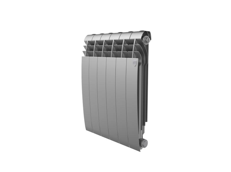Радиатор алюминиевый Royal Thermo Biliner Alum 500 Silver Satin - 6 секц.