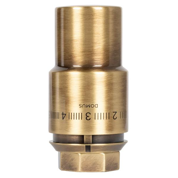 Термоголовка жидкостная Royal Thermo Design PRO М30х1,5 (бронза)