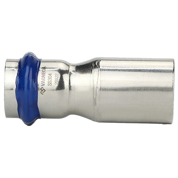 Муфта-вставка VARMEGA однораструбная Inox Press переходная 22ax15