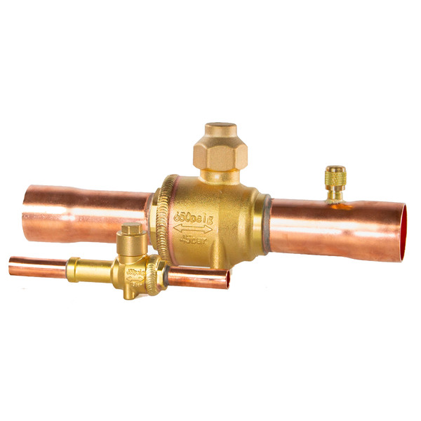 Кран шаровой латунный РИДАН GBC 6s 1/4 с портом