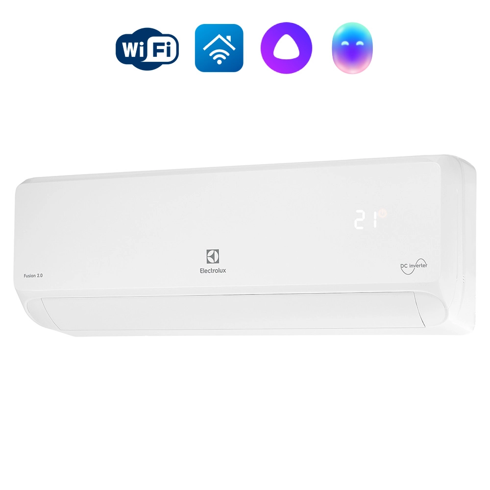 Изображение товара Сплит-система Electrolux Fusion 2.0 Super DC Inverter — комфорт и чистый воздух
