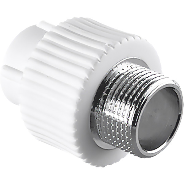 Муфта TEBO бел. PP-R комбинированная 20х3/4" НР (20/180), арт. 030023603