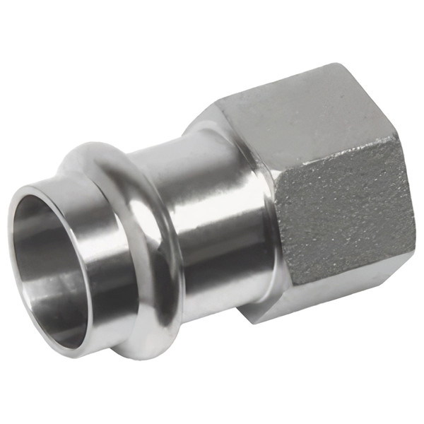 Муфта переходная ВПр-ВР, 28x1, пресс-фит. нерж.сталь, 69270G281 Sanha 9270G