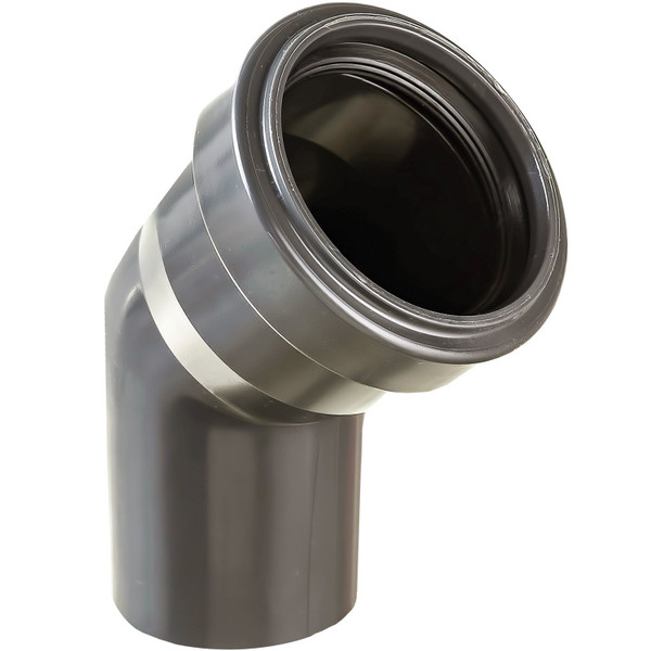 Отвод ХЕМКОР НПВХ ВК 50 мм, 45 гр.