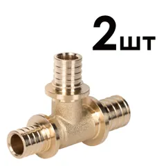 Изображение товара Тройники аксиальные Royal Thermo переходные 20x16x16 упаковка 2шт