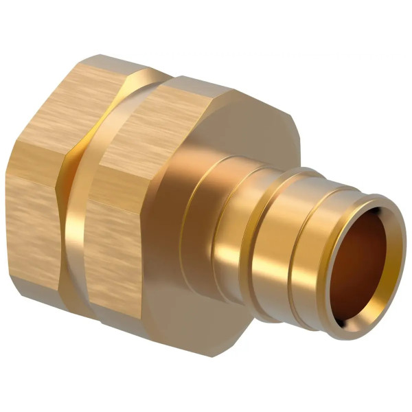 Штуцер латунь ВР 25х1" с внутренней резьбой (Uponor Q&E) уп. 35 шт (1023013)