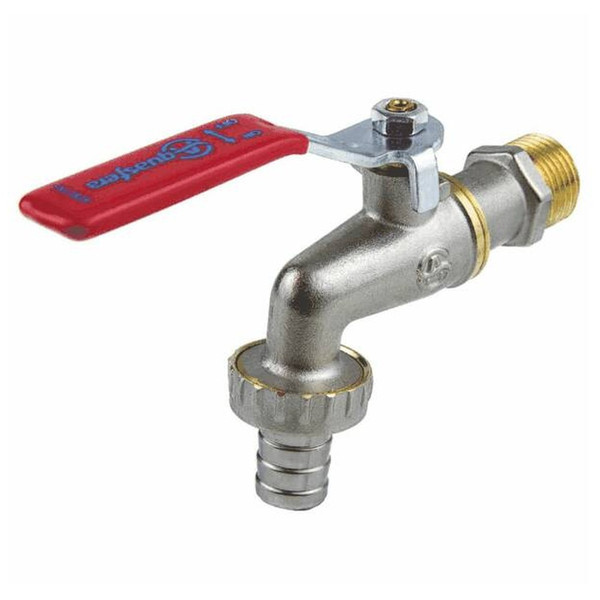 Кран Aquasfera шар. водоразб. Лат. со штуц. 1019 Euro Ду 20 Ру16 НР/штуц G3/4" рычаг 1019-02