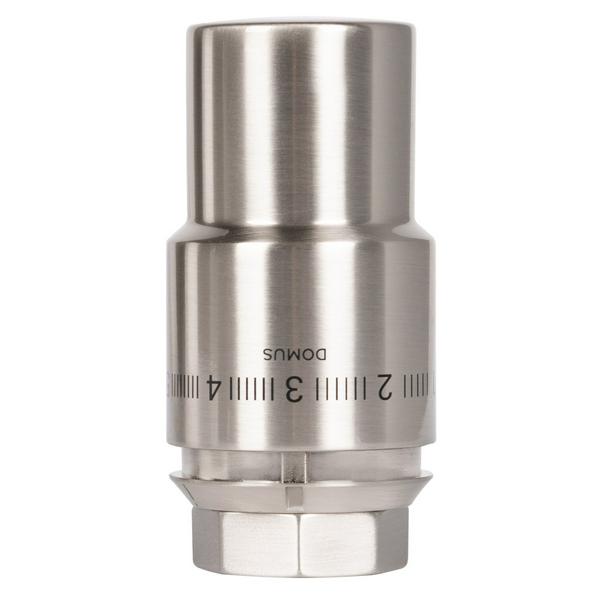 Термоголовка жидкостная Royal Thermo Design PRO М30х1,5 (матовый никель)