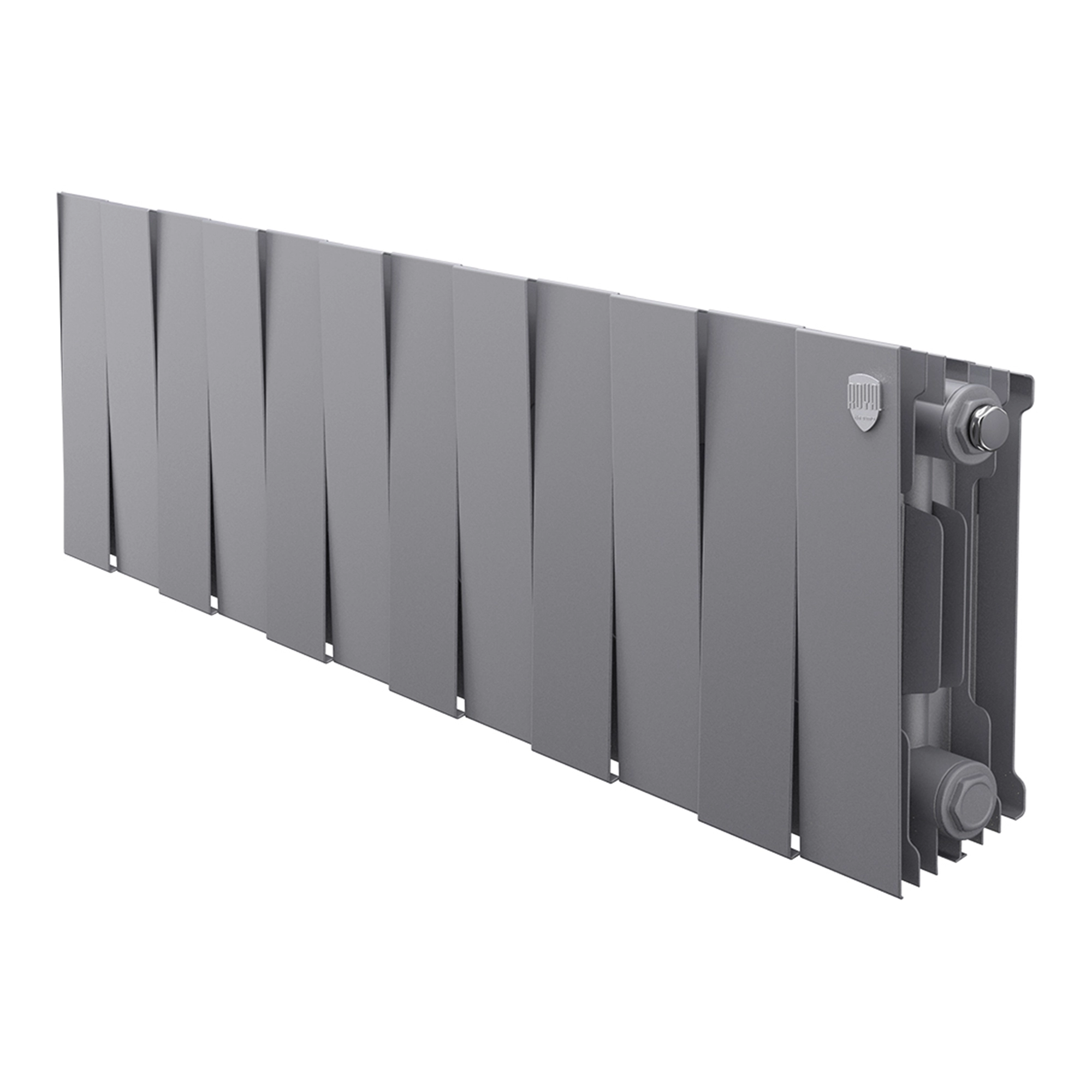Изображение товара Радиатор биметаллический Royal Thermo PianoForte 200 12 секций серебристый