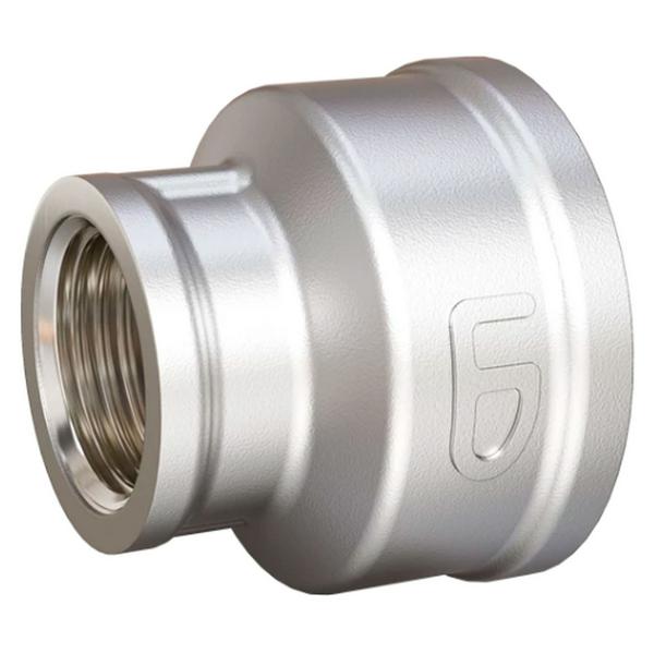 Муфта переходная LD DN20х15 вн-вн, латунь никелированная (с биркой)