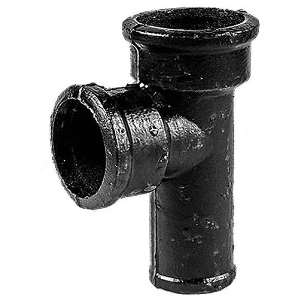 Тройник чуг канал б/н Ду150х100х90гр прямой ГОСТ 6942-98