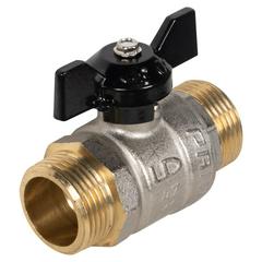 Изображение товара Кран шаровой латунный LD Pride 47.25.Н-Н.Б Ду 25 Ру 40 нр-нр, (бабочка)