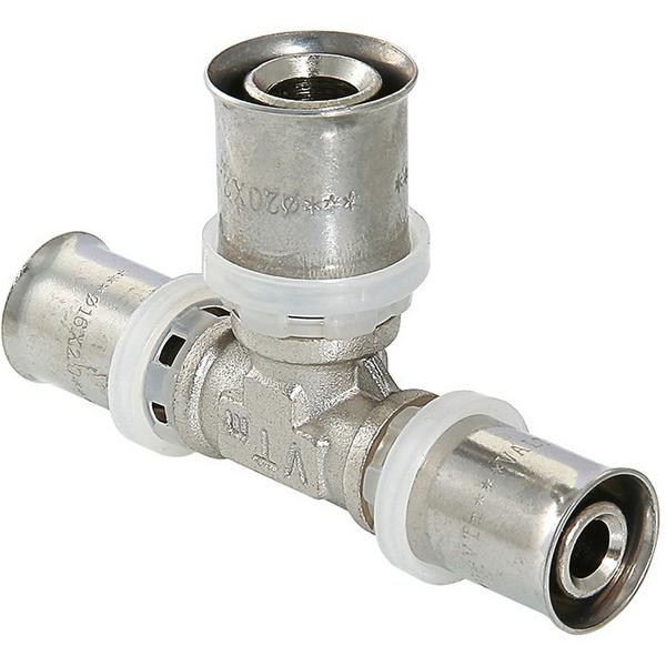 Тройник пресс Valtec 20х20х16 VTm.231.N.202016