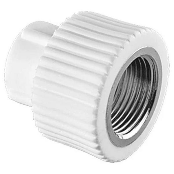 Муфта TEBO бел. PP-R комбинированная 20х1/2" ВР (40/120), арт. 030023402